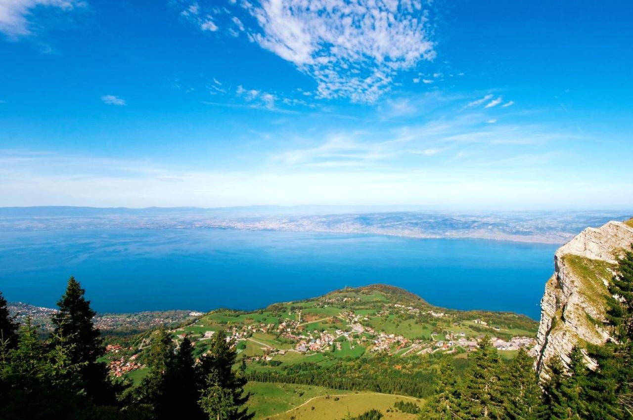Votre Studio Balneo Bien-Etre A La Montagne Thollon-les-Memises Bagian luar foto